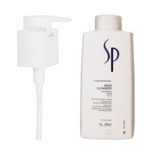 Wella SP Deep Cleanser 1000 ml Shampoo & Dosierpumpe