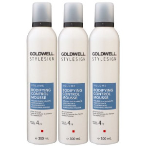 Goldwell Volume Bodifying Control Mousse 3 x 300 ml Haarschaum