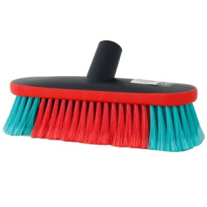 Vikan Autowaschbürste mit Wasserdurchlauf 270 mm weich gesplisst schwarz