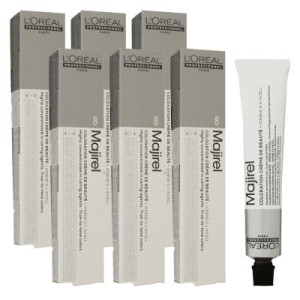 Loreal Majirel 6 x 50 ml Haarfarbe 8 hellblond Permanente Haarfarbe