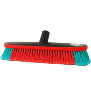 Vikan Autowaschbürste mit Wasserdurchlauf 370 mm weich gesplisst schwarz