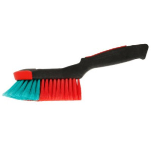 Vikan Handbürste mit kurzem Stiel 320 mm weich gesplisst schwarz