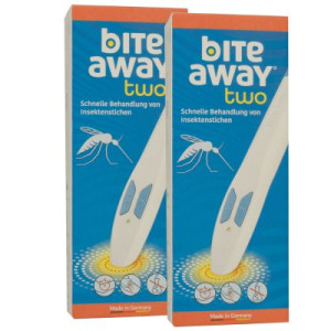 Bite Away two 2 x elektronischer Stichheiler gegen Mückenstiche Insektenstichen