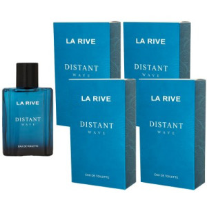 La Rive Distant Wave 4 x 100 ml Eau de Toilette EDT Herrenduft Herren Duft
