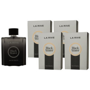 La Rive Black Water 4 x 100 ml Eau de Toilette EDT Herrenduft Herren Duft