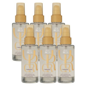 Wella Oil Reflections Light Oil 6 x 100 ml Haarpflegeöl