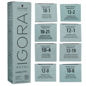 Schwarzkopf Igora Royal Highlifts 60 ml Permanent Highlift Color Creme - 12-19 special blond cendre violette