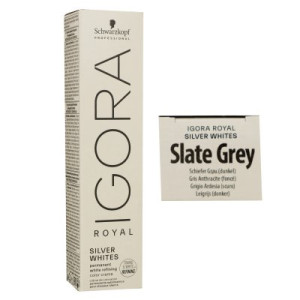 Schwarzkopf Igora Royal Absolutes Silver White 60 ml Slate Gray - Schiefer Grau