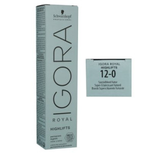 Schwarzkopf Igora Royal Highlifts 60 ml 12-0 spezialblond natur