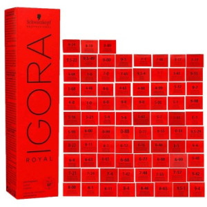 Schwarzkopf Igora Royal 60 ml Haarfarbe Cremefarbe - 6-77 dunkelblond kupfer extra
