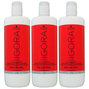 Schwarzkopf Igora Royal 3 x 1000 ml 3% Öl Entwickler Oil Developer