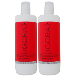 Schwarzkopf Igora Royal 2 x 1000 ml 9% Öl Entwickler Oil Developer