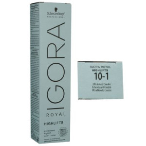Schwarzkopf Igora Royal Highlifts 60 ml 10-1 Ultrablond Cendre