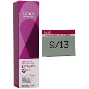 Londa Professional permanente Cremehaarfarbe Extra Rich 60 ml 9/13 lichtblond asch gold