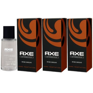 Axe Dark Temptation Intense Chocolate 3 x 100 ml After Shave Rasur Pflege