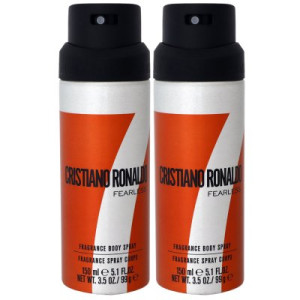 Cristiano Ronaldo Fearless 2 x 150 ml Body Spray Körperspray Körper Spray