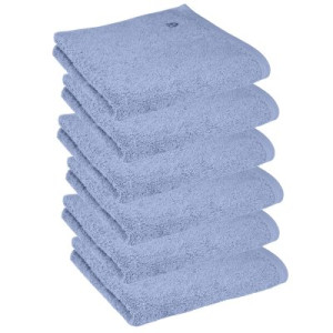 6er Ross Frottier Handtuch 4004 Vita 27 Himmelblau 50 x 100 cm Baumwolle