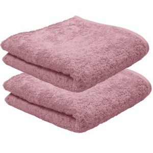 2er Ross Frottier Handtuch Badetuch 4004 Vita 18 Altrosa 70 x 140 cm Baumwolle
