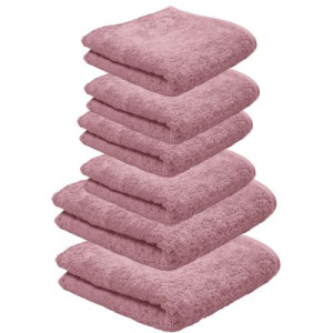 Ross Frottier 4004 Vita Altrosa 4 x Handtuch 50 cm x 100 cm & 2 x Badetuch 70 cm x 140 cm