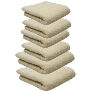 Ross Frottier 4004 Vita Sand 4 x Handtuch 50 cm x 100 cm & 2 x Badetuch 70 cm x 140 cm