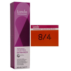 Londa Professional permanente Cremehaarfarbe Extra Rich 60 ml 8/4 hellblond kupfer