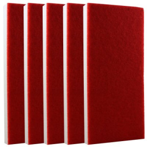Melamin 5 x Handpad 11,5 x 25 cm Schmutzradierer