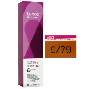 Londa Professional permanente Cremehaarfarbe Extra Rich 60 ml 9/79 lichtblond braun cendre