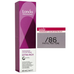 Londa Professional permanente Cremehaarfarbe Extra Rich 60 ml /86 mixton pastel perl violett