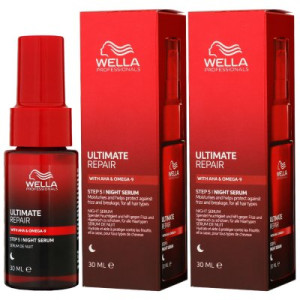 Wella Ultimate Repair Nachtserum 2 x 30 ml Haarreparaturbehandlung