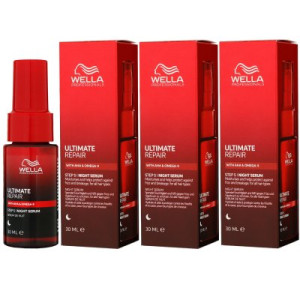 Wella Ultimate Repair Nachtserum 3 x 30 ml Haarreparaturbehandlung