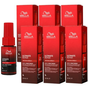 Wella Ultimate Repair Nachtserum 6 x 30 ml Haarreparaturbehandlung