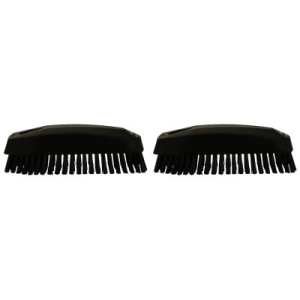 Vikan Handbürste 2 x Nagelbürste 130 mm hart schwarz