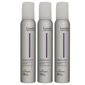 Londa Style Dramatize It 3 x 200 ml Schaumfestiger starker halt