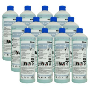 Ecolab MAXX Brial S 12 x 1 Liter Ultranetzender Glas Oberflächen & Glasreiniger
