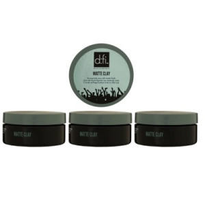 Revlon D:FI Matte Clay 3 x 75 g Haarwachs starker Halt
