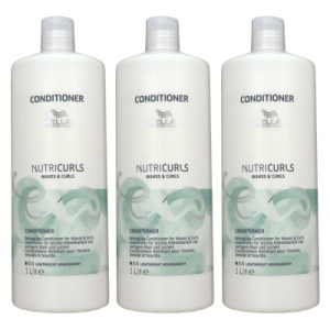 Wella Nutricurls Waves & Curls 3 x 1000 ml Conditioner welliges Haar Locken