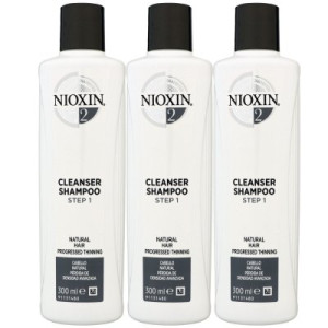 Nioxin 2 Cleanser Shampoo 3 x 300 ml Step 1 Reinigungsshampoo