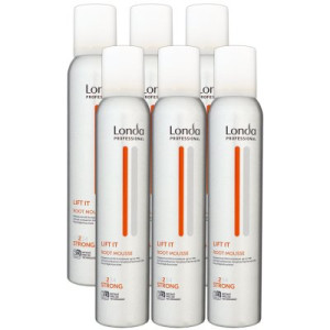Londa Professional Lift it Root Mousse 6 x 200 ml Ansatzschaum Schaum für Haarvolumen