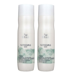 Wella Nutricurls Micellar Waves 2 x 250 ml Shampoo für welliges Haar