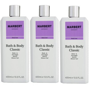 Marbert Bath & Body Classic 3 x 400 ml Duschgel