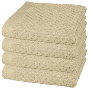 4er Ross Frottier Handtuch 4010 Harmony 56 Natur 50 x 100 cm 100 % Baumwolle