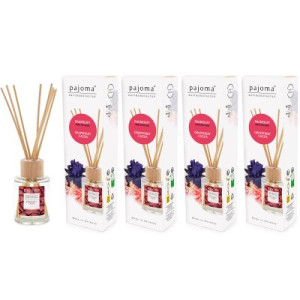 Raumduft Grapefruit-Cassis 4 x 100 ml Pajoma Raumduftdiffuser Lufterfrischer