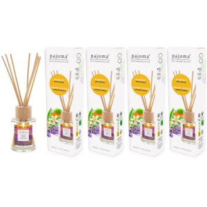 Raumduft Lavendel-Orange 4 x 100 ml Pajoma Raumduftdiffuser Lufterfrischer