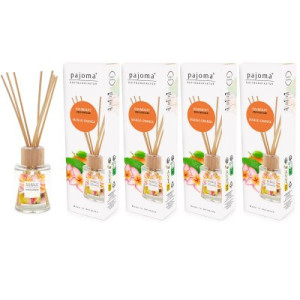Raumduft Mango-Orange 4 x 100 ml Pajoma Raumduftdiffuser Lufterfrischer