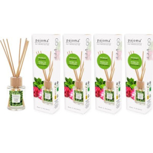 Raumduft Weißer Tee & Ingwer 4 x 100 ml Pajoma Raumduftdiffuser Lufterfrischer