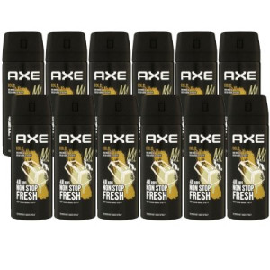Axe Gold 12 x 150 ml Deospray Deodorant Deo Spray Deodorant Spray Bodyspray Herren
