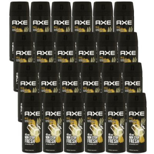 Axe Gold 24 x 150 ml Deospray Deodorant Deo Spray Deodorant Spray Bodyspray Herren