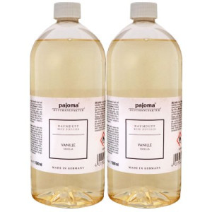 Pajoma Raumduft Nachfüllflasche Vanille 2 x 1000 ml Diffuser Lufterfrischer