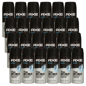 Axe Ice Chill 24 x 150 ml Deospray Deodorant Frozen Mint & Lemon