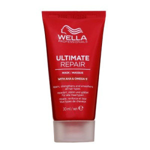 Wella Ultimate Repair Mask 30 ml für geschädigtes strapaziertes Haar